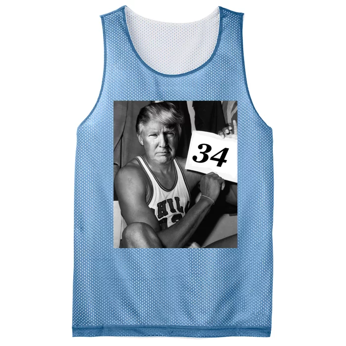 Mike Taddow Trump 340 Not Guilty Mesh Reversible Basketball Jersey Tank