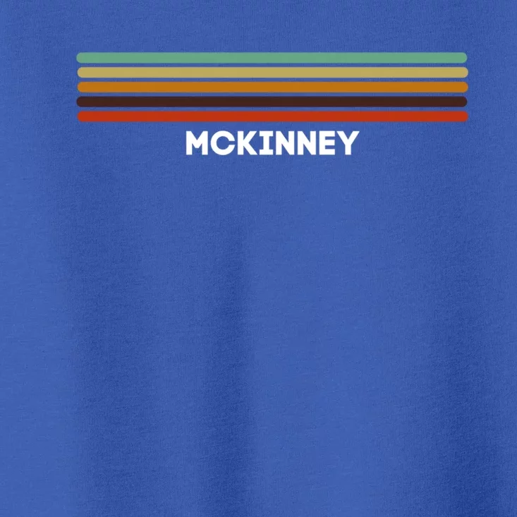 Mckinney Texas Tx Us Cities Of America Retro Great Gift Toddler T-Shirt