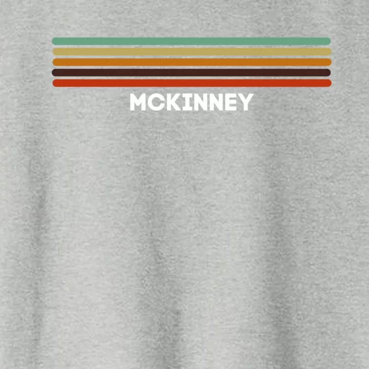 Mckinney Texas Tx Us Cities Of America Retro Great Gift Women's Crop Top Tee