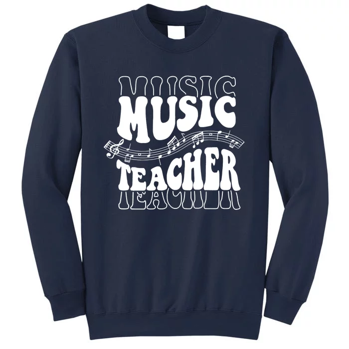 Music Teacher Teacher Life Love Music With Teacher Gifts Sweatshirt