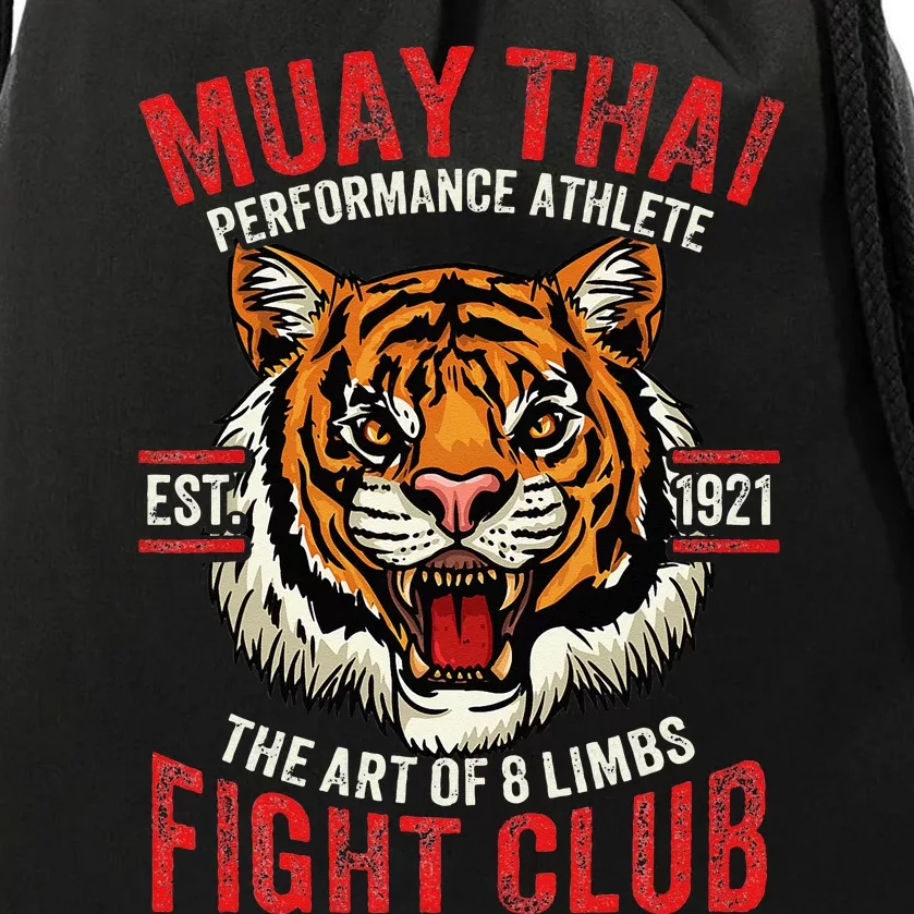 Muay Thai Thai Boxing Drawstring Bag