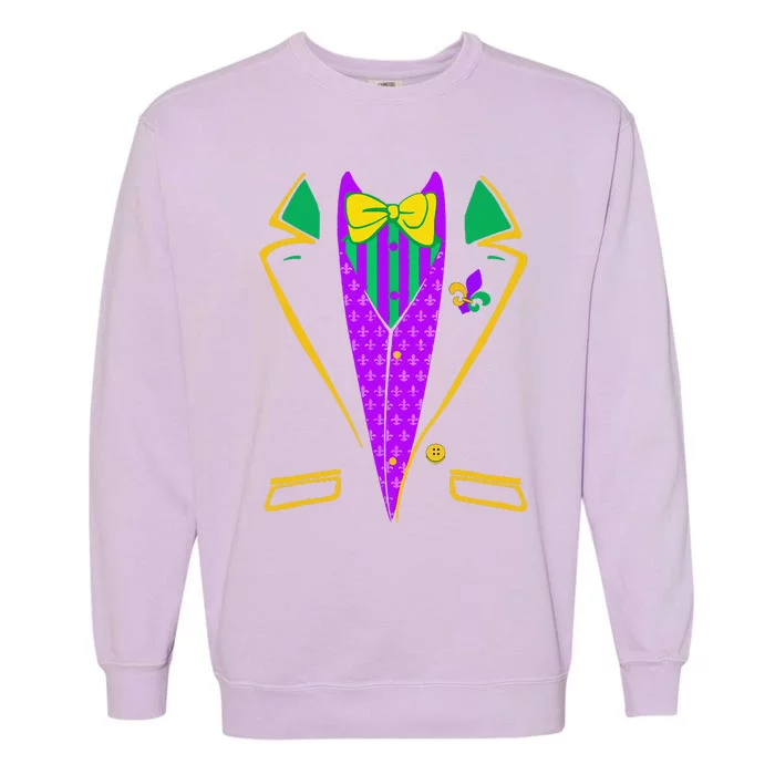 Mardigras Tuxedo Vest Garment-Dyed Sweatshirt