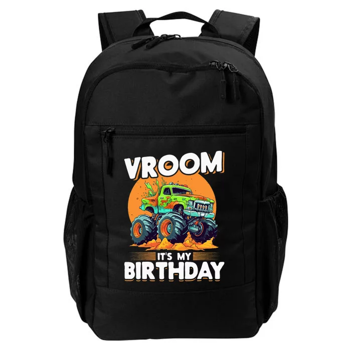 Monster Truck Vroom It´s my Birthday Daily Commute Backpack