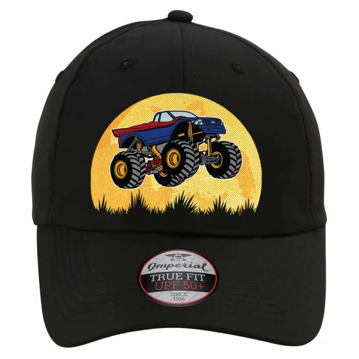 Monster Truck Vintage Superhero Cool Gift The Original Performance Cap