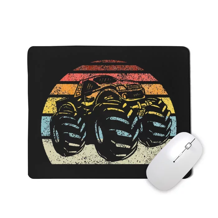 Monster Truck Vintage Retro Style Gift Mousepad