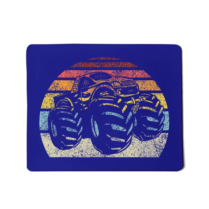 Monster Truck Vintage Retro Style Mousepad