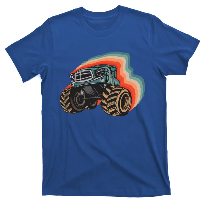 Monster Trucks Vintage Retro Vintage Monster Trucks Funny Gift T-Shirt