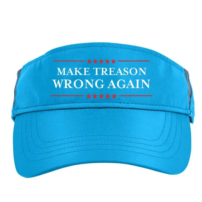 Make Treason Wrong Again Political Resist Lying Antitrump Adult Drive Performance Visor