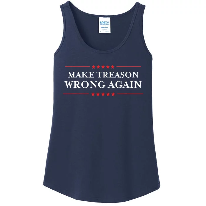 Make Treason Wrong Again Political Resist Lying Antitrump Ladies Essential Tank