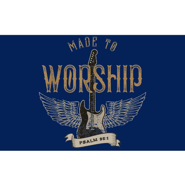 Made To Worship Psalm 95 1 Christian Worship Bible Verse Bumper Sticker