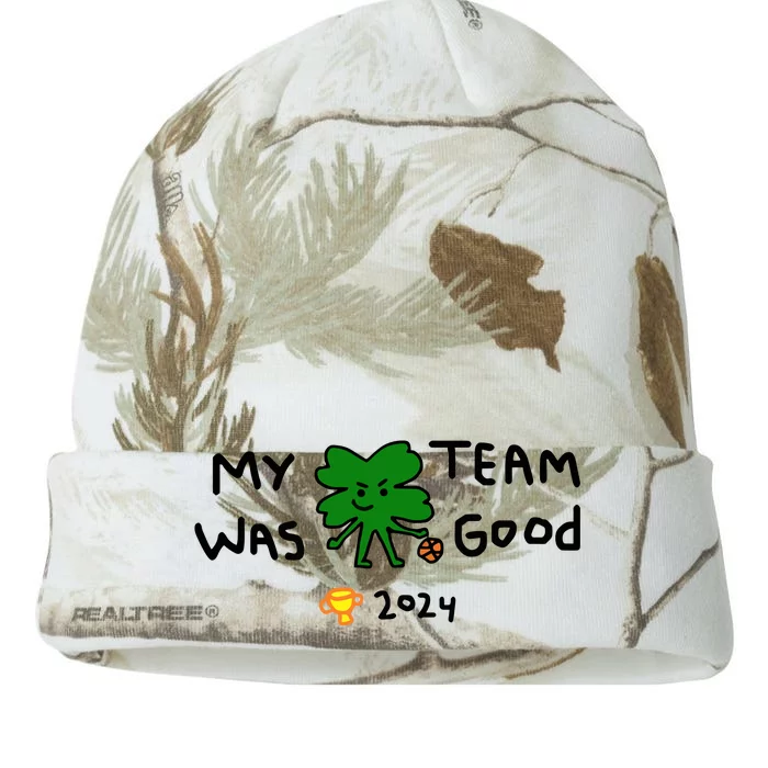 My Team Was Good 2024 Kati - 12in Camo Beanie