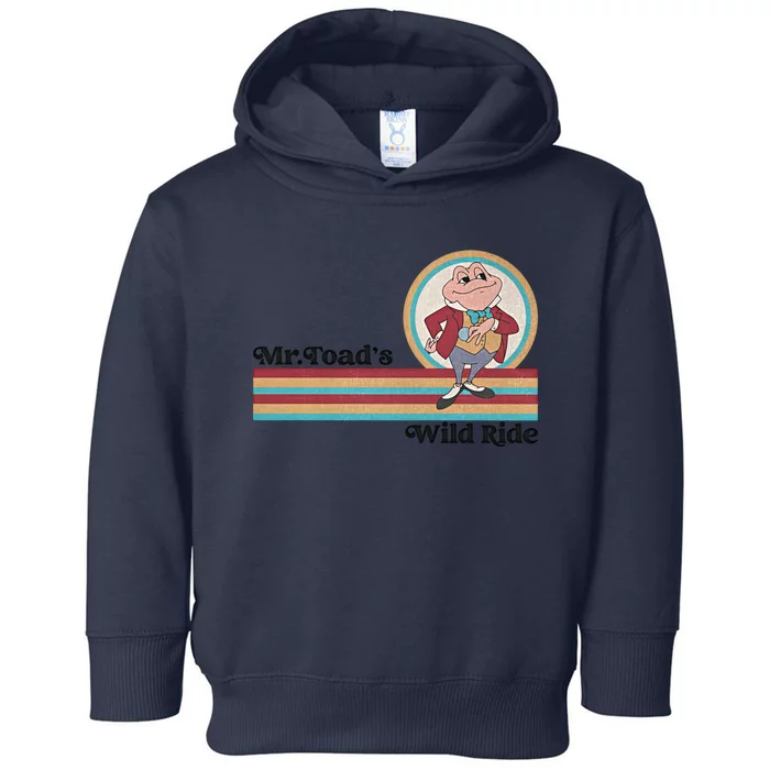 Mr Toads Wild Ride Retro Vintage Lover Funny Toddler Hoodie