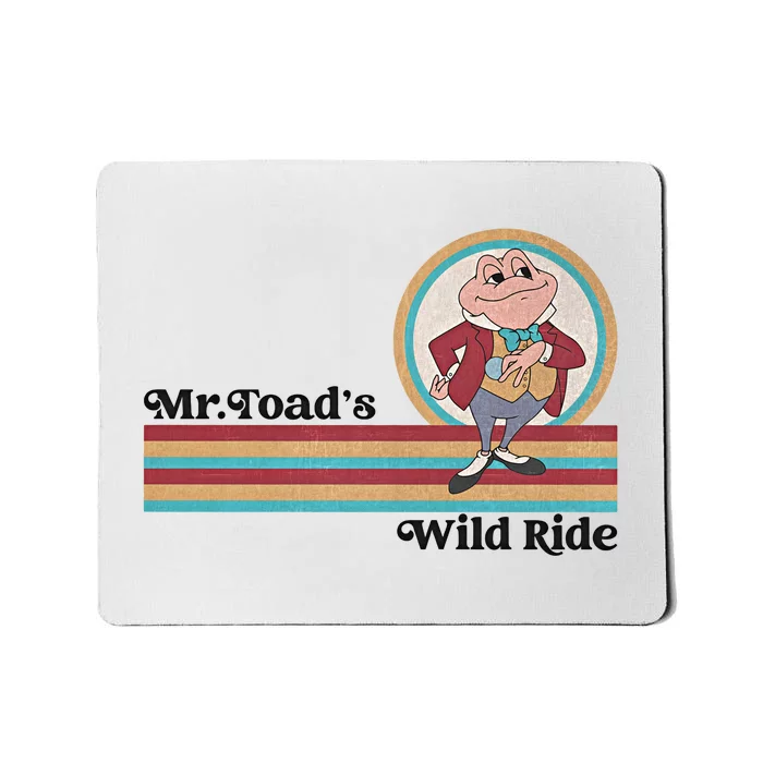 Mr Toads Wild Ride Retro Vintage Lover Funny Mousepad