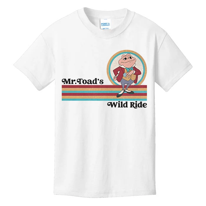 Mr Toads Wild Ride Retro Vintage Lover Funny Kids T-Shirt