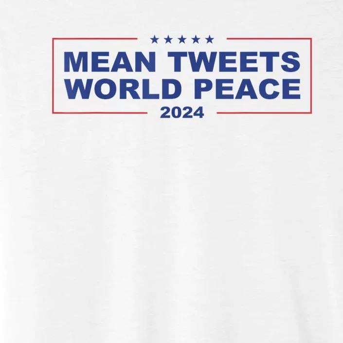 Mean Tweets World Peace 2024 ChromaSoft Performance T-Shirt