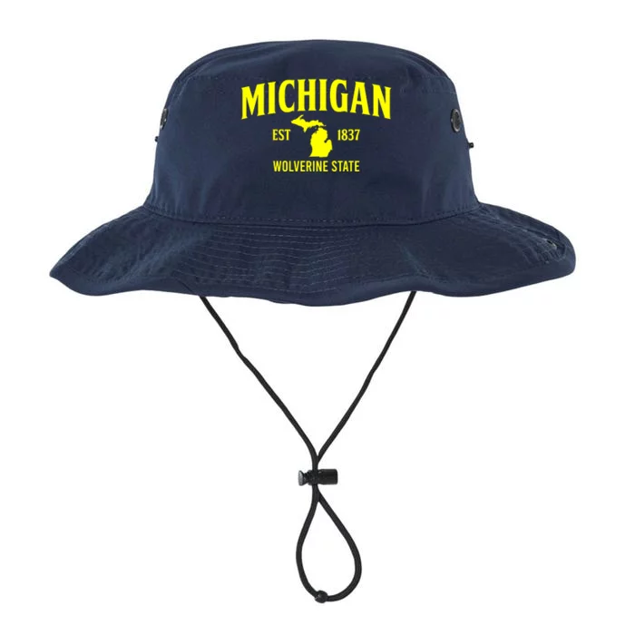 Michigan The Wolverines State Legacy Cool Fit Booney Bucket Hat