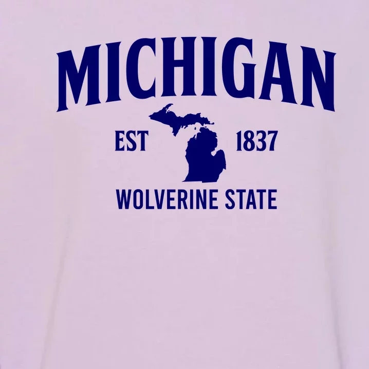 Michigan The Wolverines State Garment-Dyed Sweatshirt