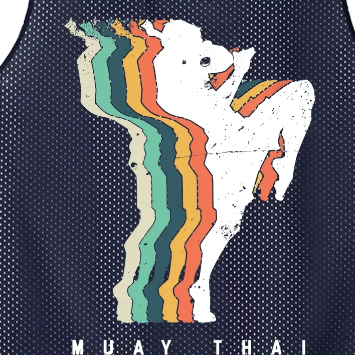 Muay Thai Wo Girls Mesh Reversible Basketball Jersey Tank