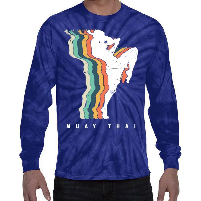 Muay Thai Wo Girls Tie-Dye Long Sleeve Shirt