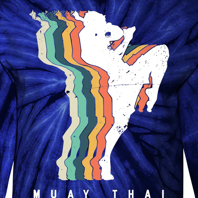 Muay Thai Wo Girls Tie-Dye Long Sleeve Shirt