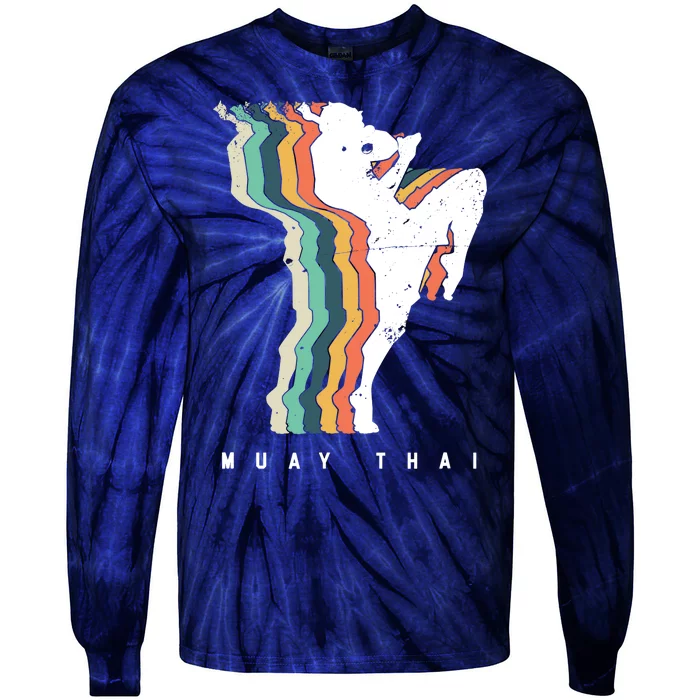 Muay Thai Wo Girls Tie-Dye Long Sleeve Shirt