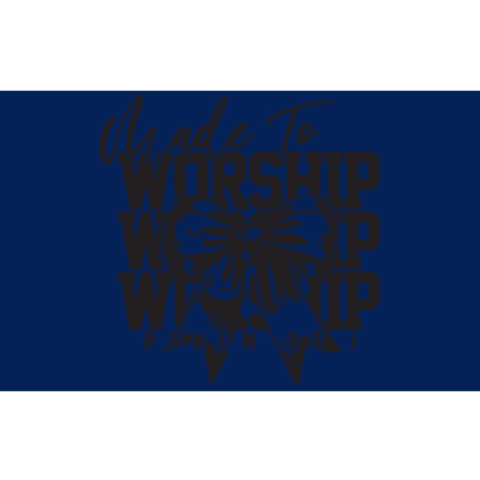 Made To Worship Bumper Sticker