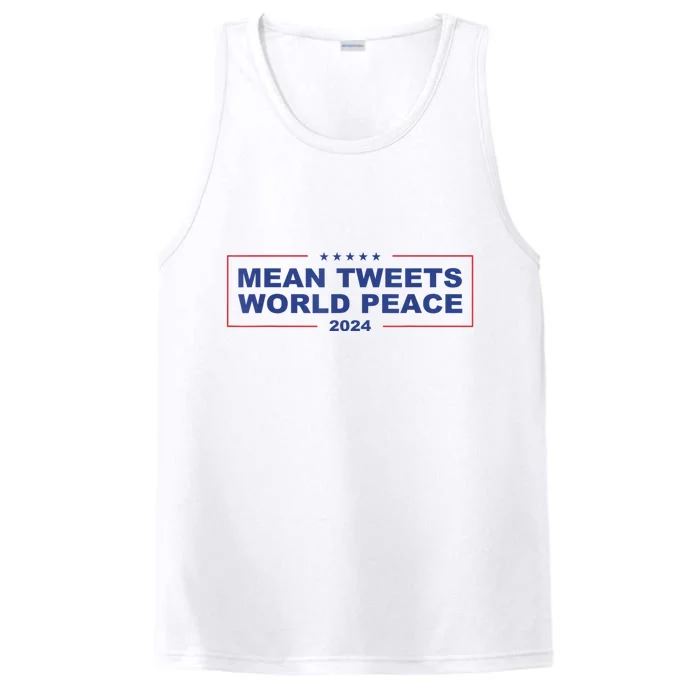 Mean Tweets World Peace 2024 Performance Tank