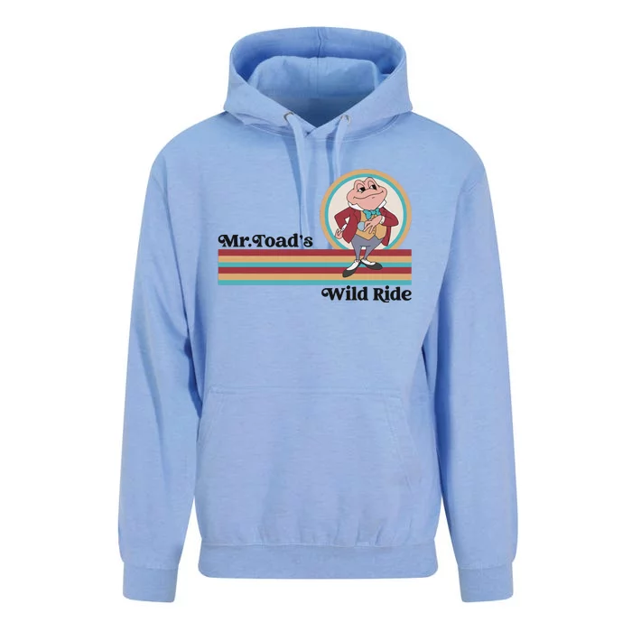 Mr Toads Wild Ride Retro Vintage Lover Unisex Surf Hoodie