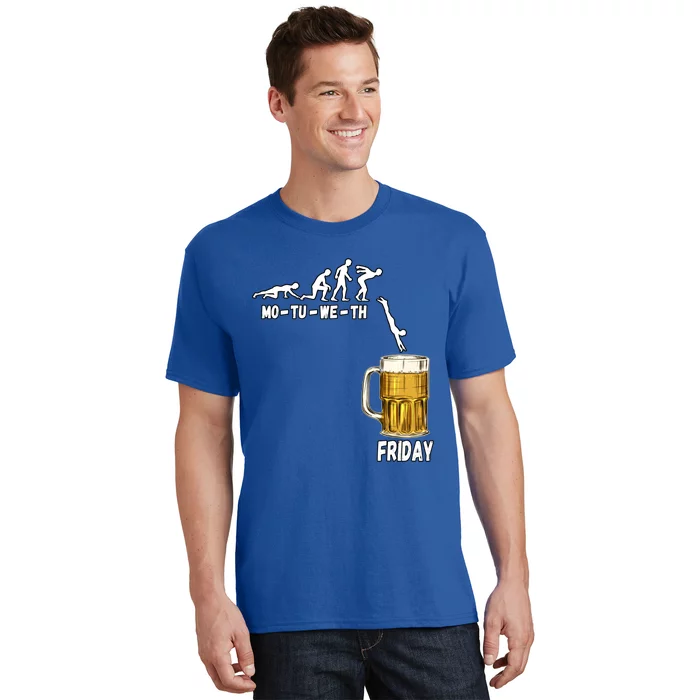 Monday Tuesday Wednesday Thursday Friday Beer Gift T-Shirt