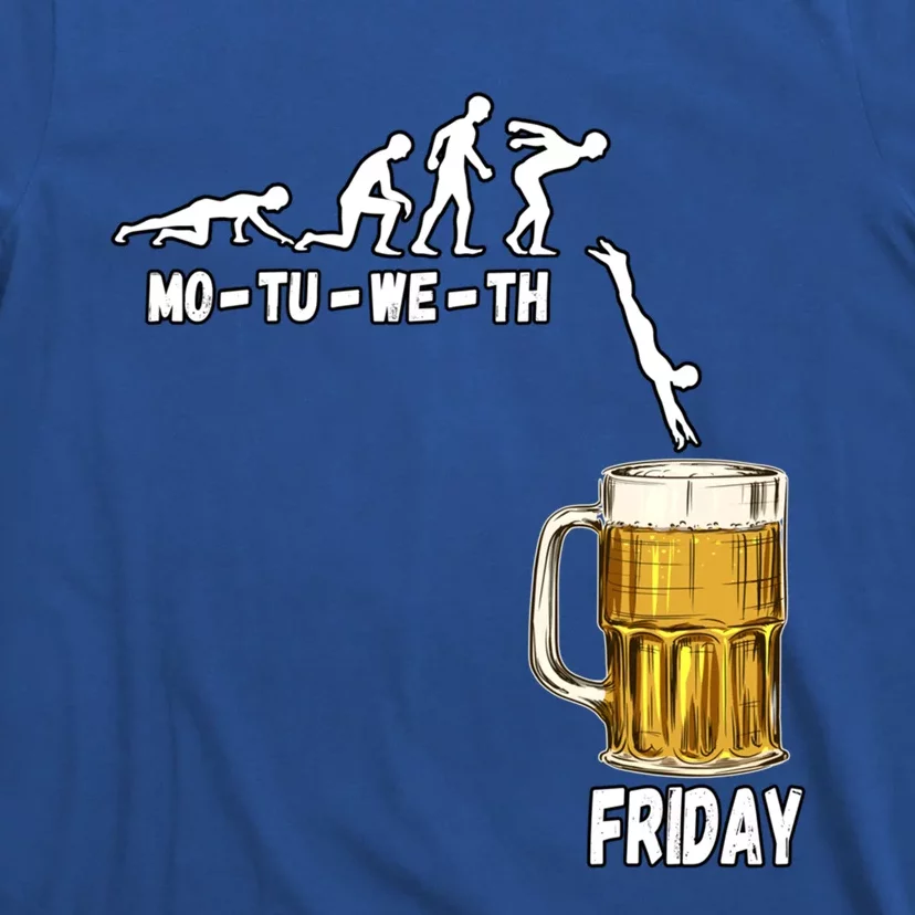 Monday Tuesday Wednesday Thursday Friday Beer Gift T-Shirt