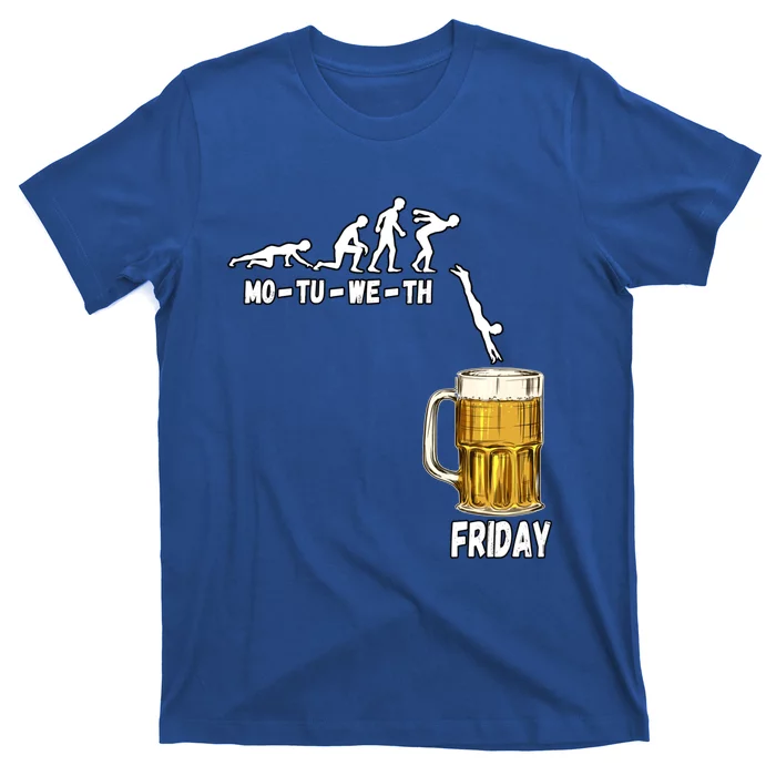 Monday Tuesday Wednesday Thursday Friday Beer Gift T-Shirt