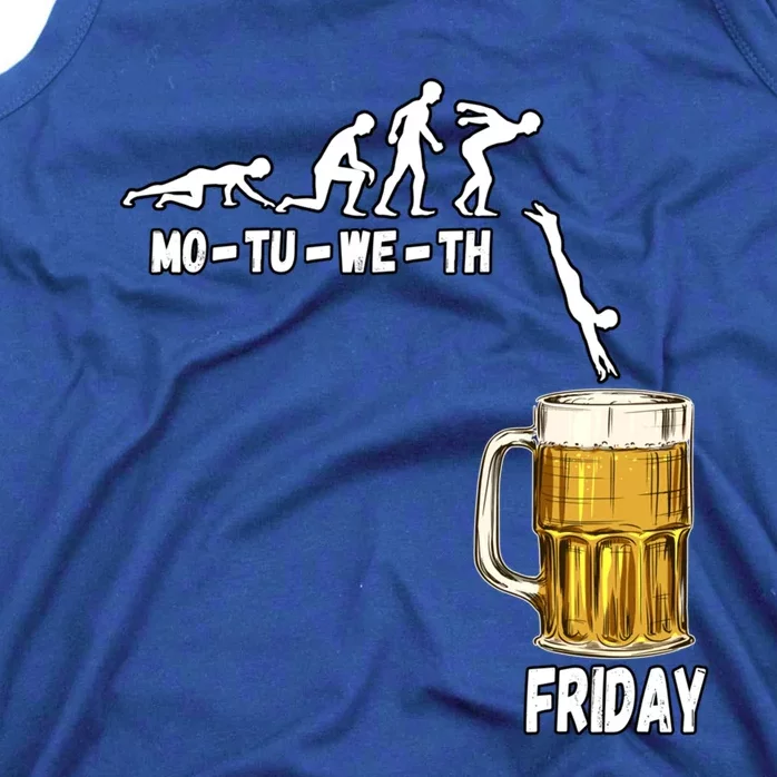 Monday Tuesday Wednesday Thursday Friday Beer Gift Tank Top