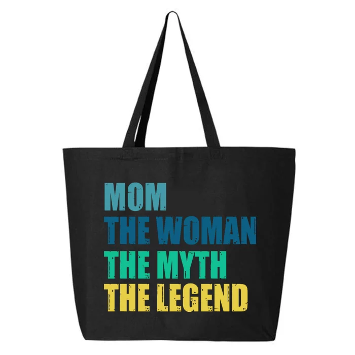 Mom The Woman The Myth The Legend 25L Jumbo Tote