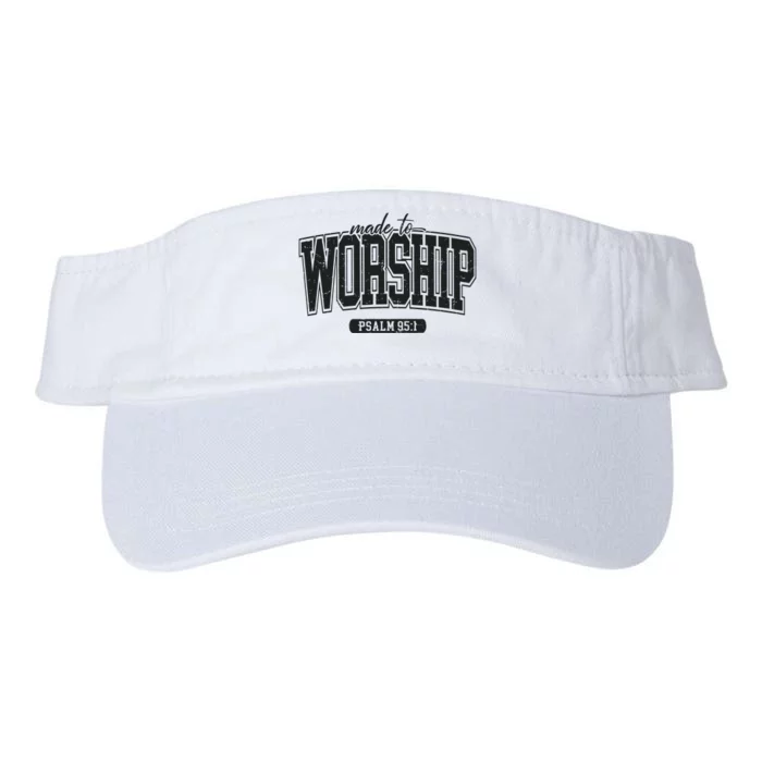 Made To Worship Christian Valucap Bio-Washed Visor