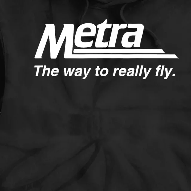 Metra The Way To Really Fly Tie Dye Hoodie