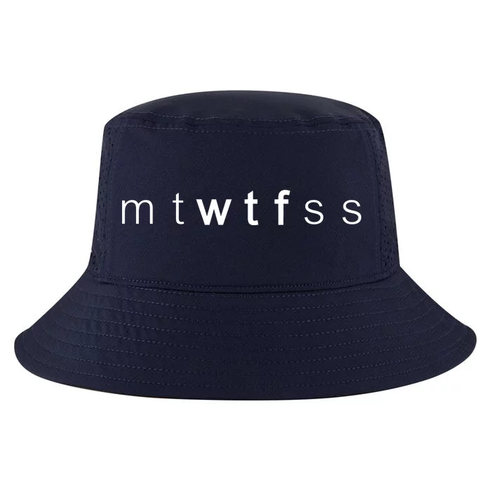 mtWTFss Days of the Week WTF Cool Comfort Performance Bucket Hat