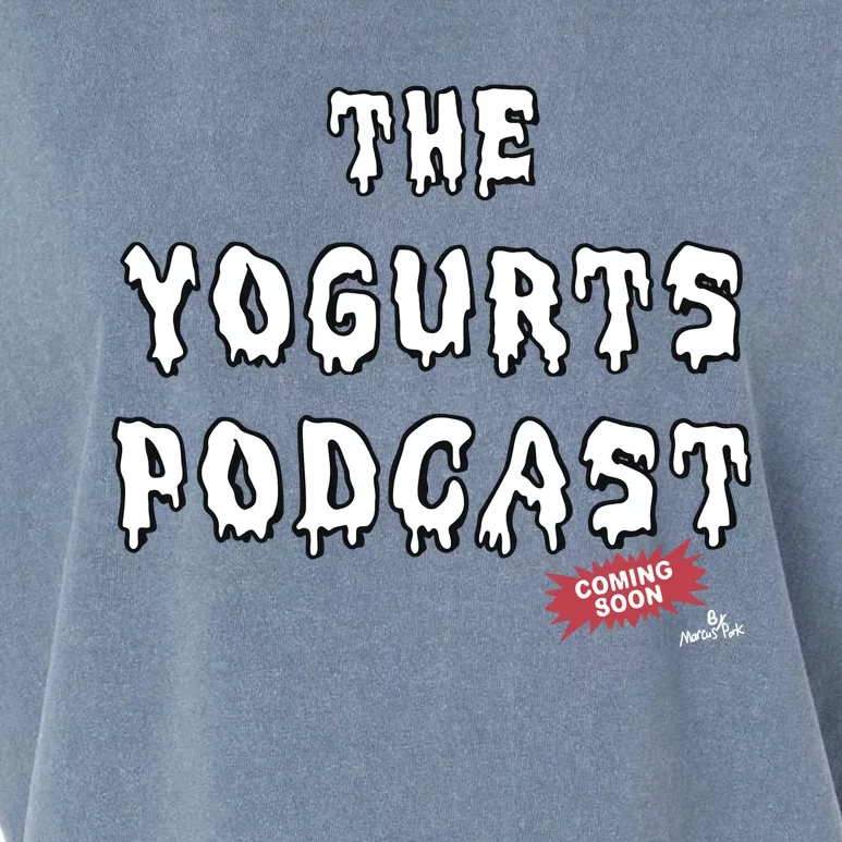 Marcuspork The Yogurts Podcast Garment-Dyed Women's Muscle Tee