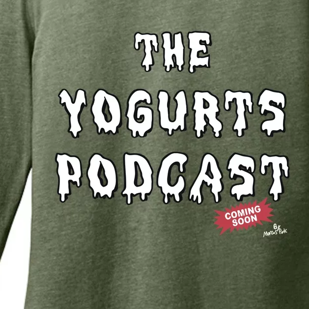 Marcuspork The Yogurts Podcast Womens CVC Long Sleeve Shirt