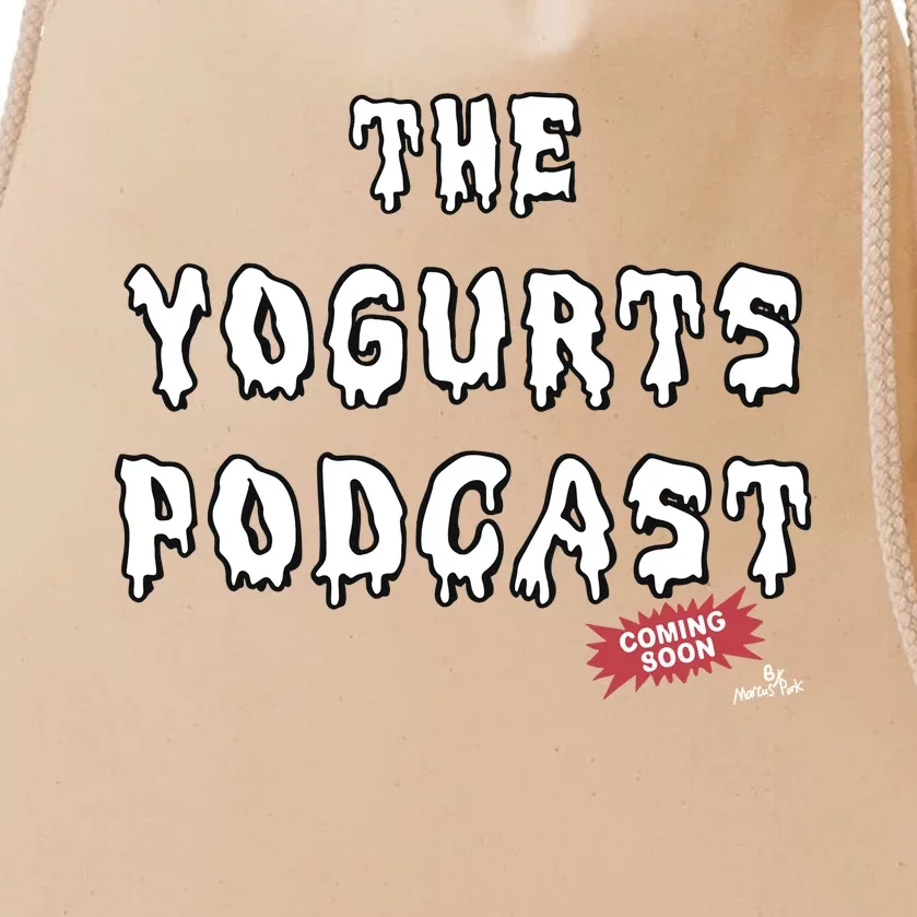 Marcuspork The Yogurts Podcast Drawstring Bag