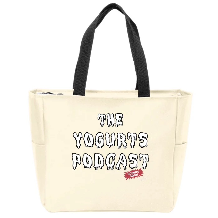 Marcuspork The Yogurts Podcast Zip Tote Bag