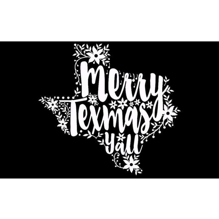 Merry Texmas YAll Texas Map State Christmas Gifts Bumper Sticker