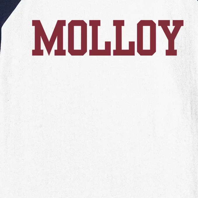 Molloy University 02 Baseball Sleeve Shirt