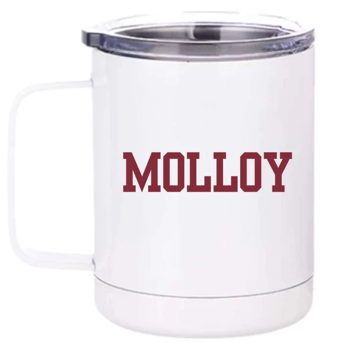 Molloy University 02 Front & Back 12oz Stainless Steel Tumbler Cup