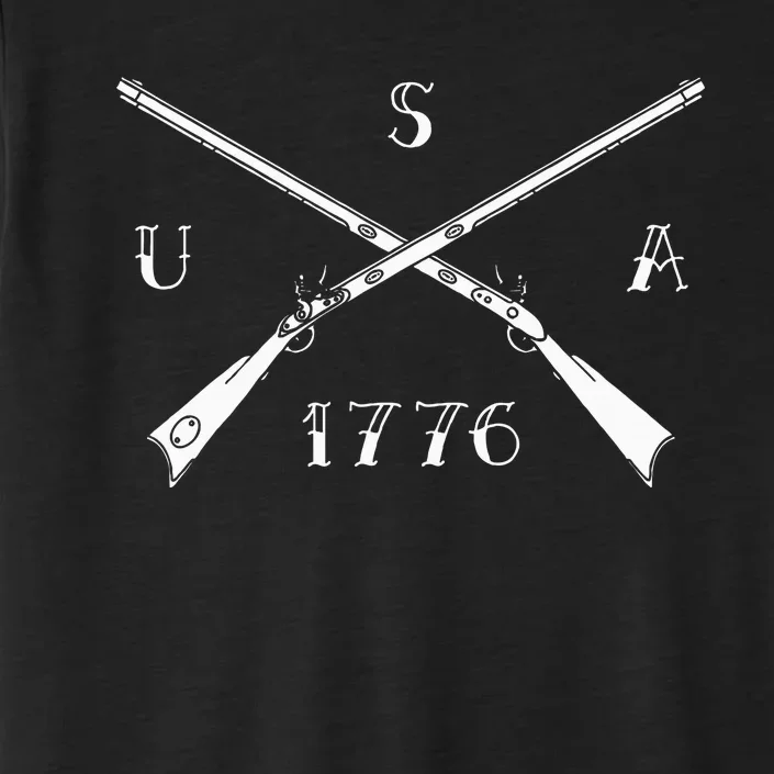 Muzzleloader Usa 1776 Flintlock Muzzleloading Rifle ChromaSoft Performance T-Shirt