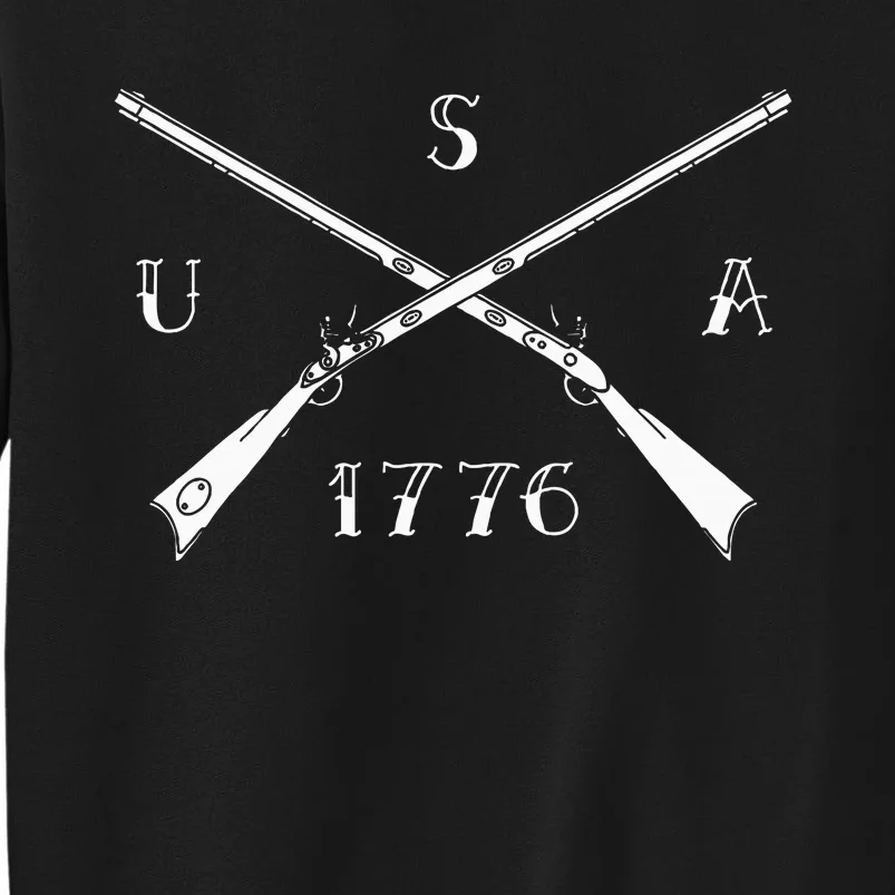 Muzzleloader Usa 1776 Flintlock Muzzleloading Rifle Tall Sweatshirt