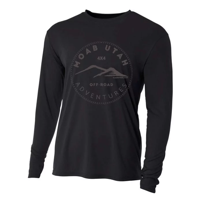 Moab Utah 4x4 Off Road Adventures Cooling Performance Long Sleeve Crew