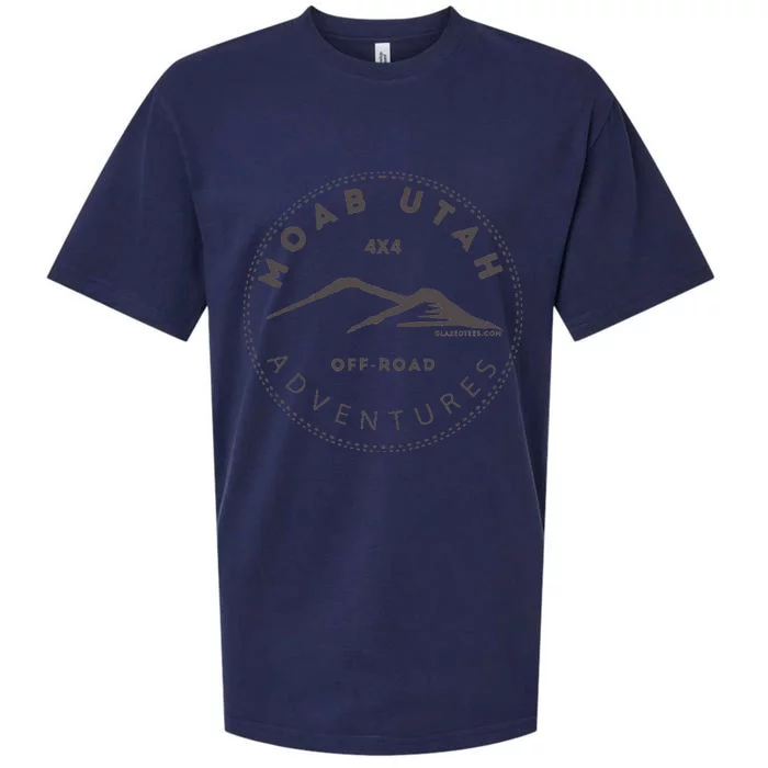 Moab Utah 4x4 Off Road Adventures Sueded Cloud Jersey T-Shirt