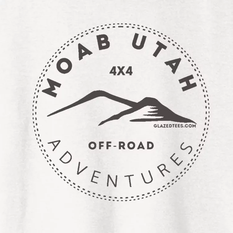 Moab Utah 4x4 Off Road Adventures Women's Crop Top Tee