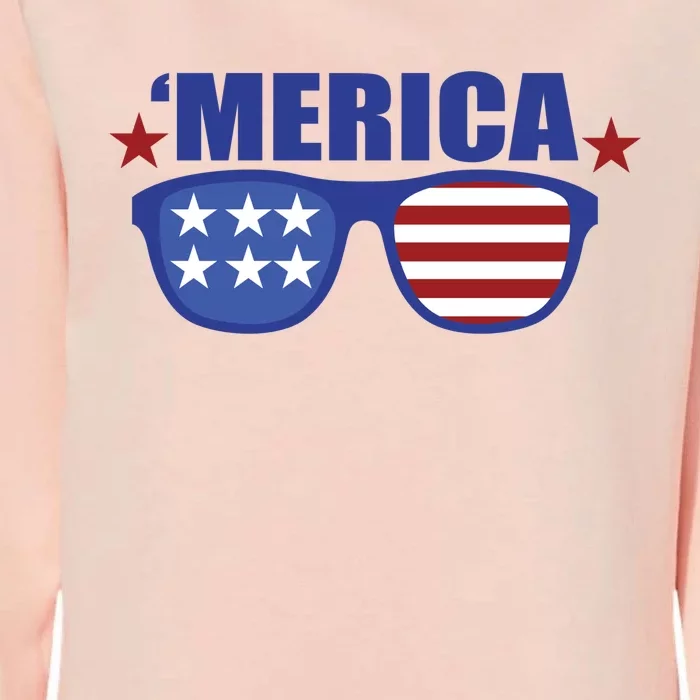 Merica USA 4th Of July Womens California Wash Sweatshirt