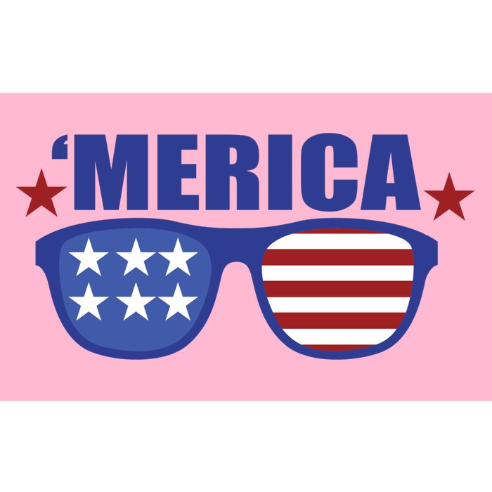 Merica USA 4th Of July Bumper Sticker